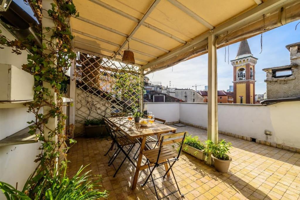 Buenos Aires' Nest - 10 Minutes From Duomo With Terrace Apartment Milano Exterior foto